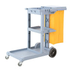 SOGA 3 Tier Multifunction Janitor Cleaning Waste Cart Trolley and Waterproof Bag with Lid $ 277.90