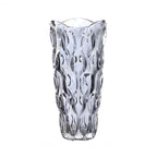 SOGA 30cm Glass Grey Vase Crystal VASE Thick Modern, Home Decor $ 55.50