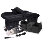 SOGA Portable Travel Camping Car Set Inflatable Air Bed Mattress Storage Organiser Handheld Vacuum Cleaner Black $ 122.50