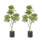 SOGA 2X 80cm Artificial Schefflera Tree – Realistic Indoor Greenery $ 193.90
