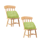 SOGA 2X Green Square Cushion Soft Leaning Plush Backrest Throw Seat Pillow Home Office Sofa Decor $ 60.90