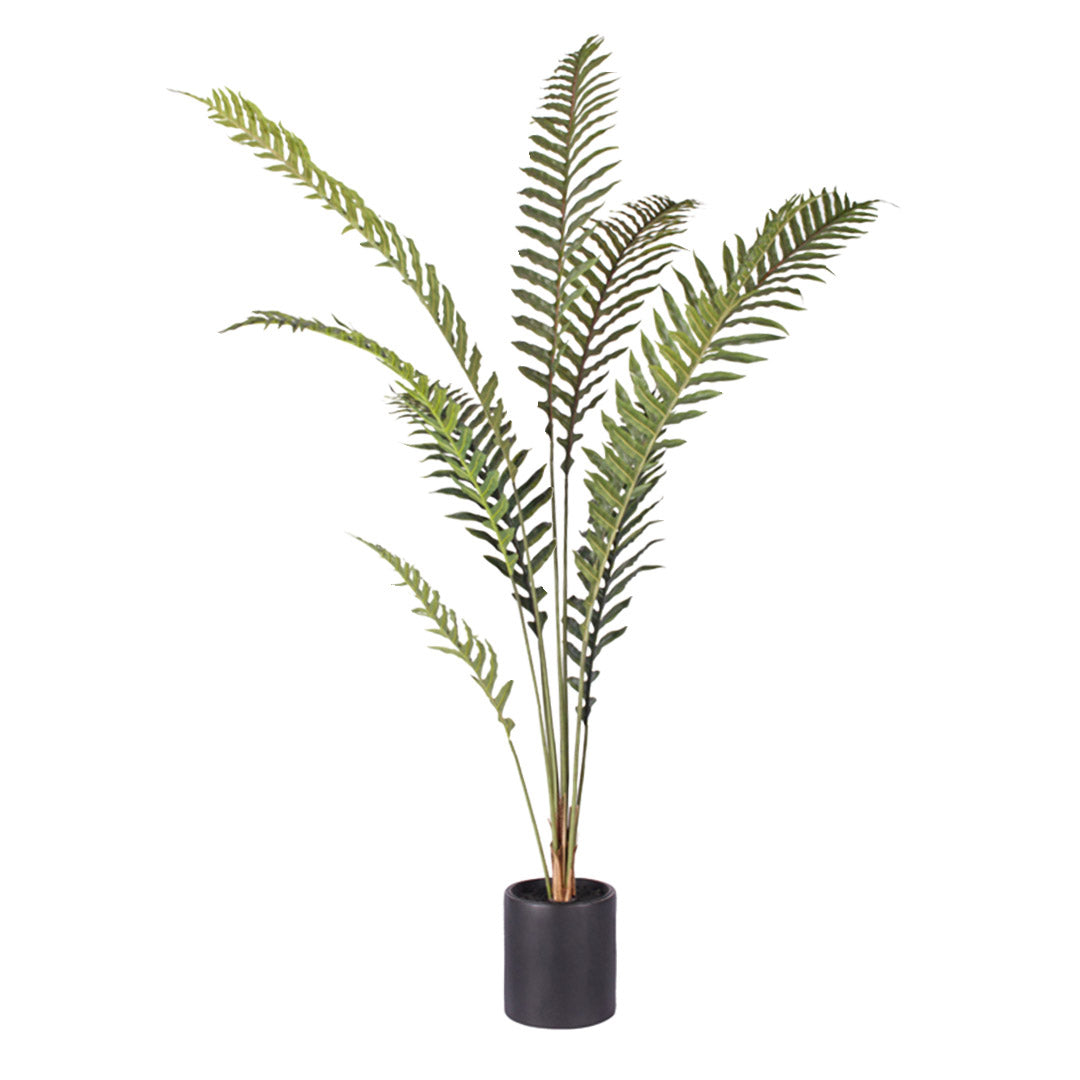 SOGA 210cm Artificial Green Rogue Hares Foot Fern Tree Fake Tropical Indoor Plant Home Office Decor $ 211.50