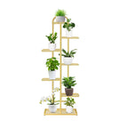 SOGA 7 Tier 8 Pots Gold Metal Plant Stand Flowerpot Display Shelf Rack Indoor Home Office Decor $ 88.90