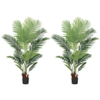SOGA 2X 180cm Artificial Swallowtail Sunflower Fake Decoration Tree Flower Pot Plant $ 355.90