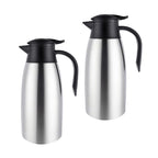 SOGA 2X 2.0L Silver Color 3-Layer Stainless Steel Vacuum Durable Thermal Flask $ 122.90