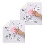 SOGA 2X 120cmx500cm Clear Dry Erase Adhesive Whiteboard Wall Surface Peel Sticker Sheet $ 62.90
