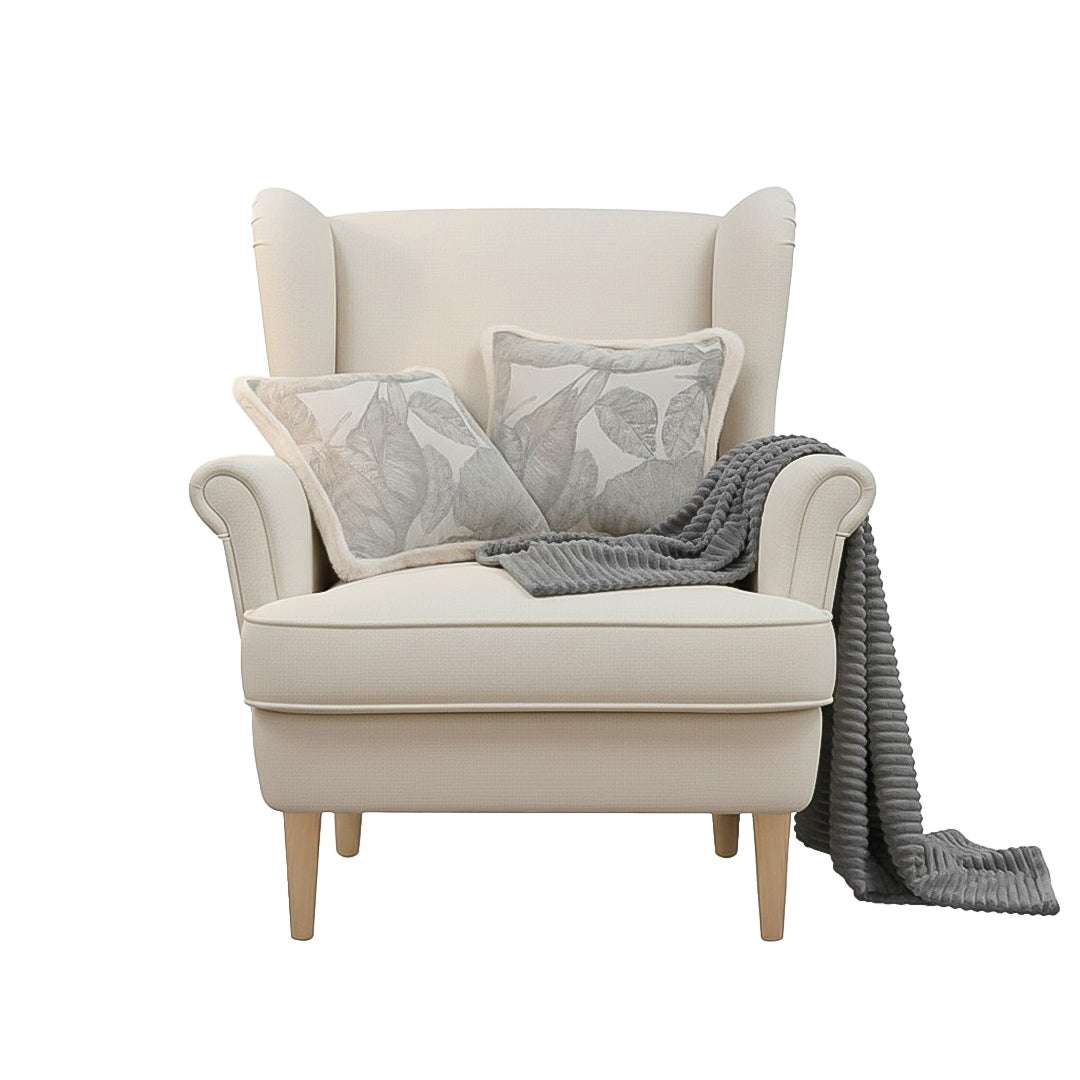 SOGA Home & Living Bundle – 2 Wabi-Sabi Embroidered Leaf Pillow & Grey Striped Throw Blanket $ 170