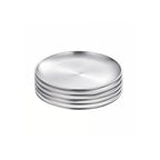 SOGA 14cm Premium Silver Grilling Plate Durable, Heat Resistant Perfect for BBQs and Outdoor Cooking Kitchen Essential $ 33.50