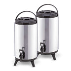 SOGA 2X 14L Portable Insulated Cold/Heat Coffee Tea Beer Barrel Brew Pot With Dispenser $ 184.50
