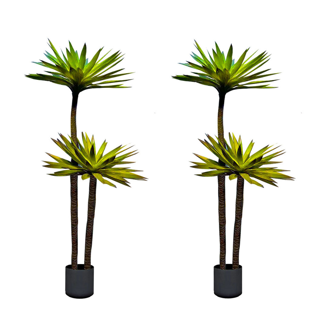SOGA 2X 150cm Yucca Tree Giant Palm Lily Living Room Artificial Plant Home Accent Decor $ 431.50