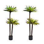 SOGA 2X 150cm Yucca Tree Giant Palm Lily Living Room Artificial Plant Home Accent Decor $ 431.50