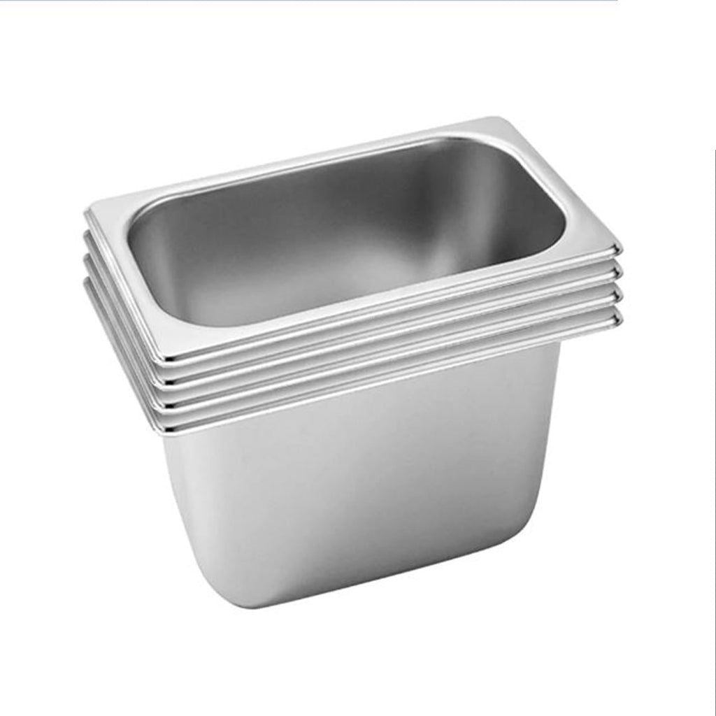 SOGA 4X Gastronorm GN Pan Full Size 1/3 GN Pan 20cm Deep Stainless Steel Tray $ 99.90