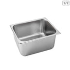 SOGA Gastronorm GN Pan Full Size 1/2 GN Pan 20cm Deep Stainless Steel Tray $ 29.90