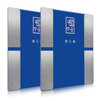 SOGA 2X Digital Electronic LCD Bathroom Body Fat Scale Weighing Scales Weight Monitor Blue $ 60.90
