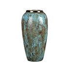 SOGA 35x17cm Light Blue Large Ceramic Flower Vase Elegant Living Room Home Decor