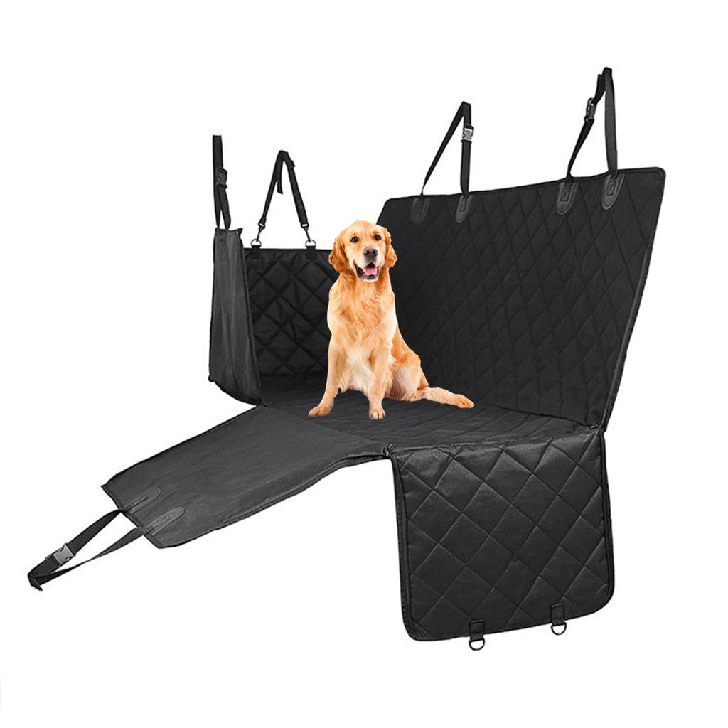 SOGA 600D Oxford Cloth Waterproof Dog Car Cover Back Seat Protector Hammock Non-Slip Pet Mat Black $ 66.90