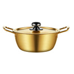 SOGA 16cm Ramen Pot in Vibrant Yellow Crafted from Durable with Lid Kitchen essential $ 37.90