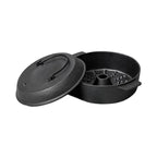 SOGA 28cm Cast Iron Dutch Oven Pre-Seasoned Cast Iron Pot with Lid $ 72.50