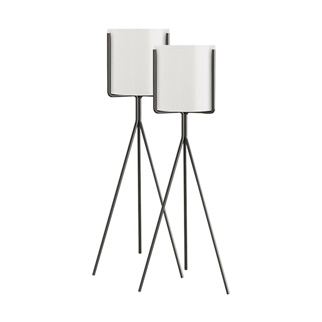 SOGA 2X 70cm Tripod Flower Pot Plant Stand with White Flowerpot Holder Rack Indoor Display $ 172.90