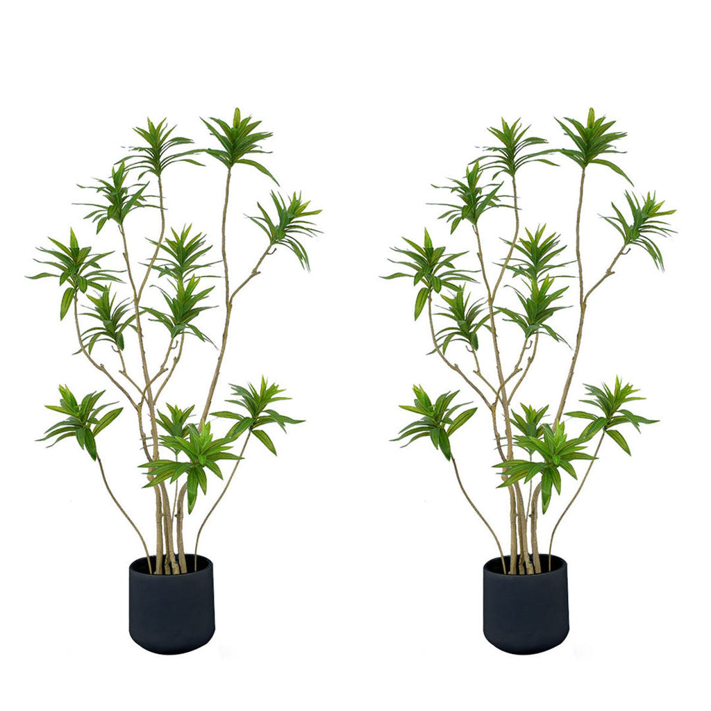 SOGA 2X 150cm Lily Bamboo Plant Tree Living Room Artificial Plant Home Accent Decoration $ 332.50