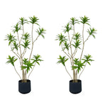 SOGA 2X 150cm Lily Bamboo Plant Tree Living Room Artificial Plant Home Accent Decoration $ 332.50