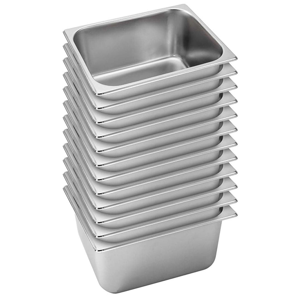 SOGA 12X Gastronorm GN Pan Full Size 1/2 GN Pan 20cm Deep Stainless Steel Tray $ 322.50