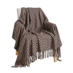 SOGA Chocolate Brown Throw Blanket 130x170cm Soft Polyester $ 83.50