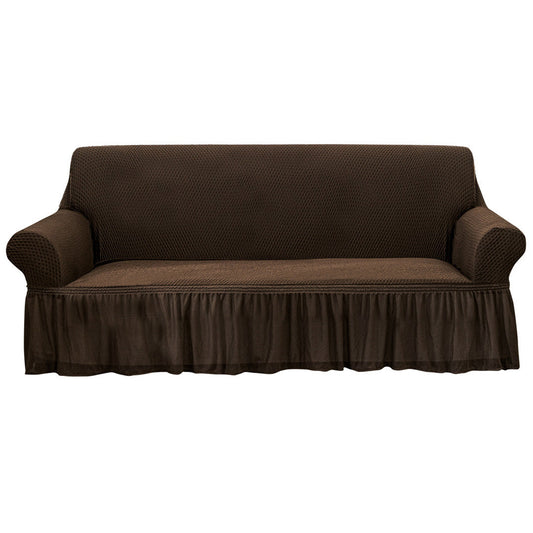 SOGA 4-Seater Coffee Sofa Cover Couch Protector High Stretch Lounge Slipcover Home Decor