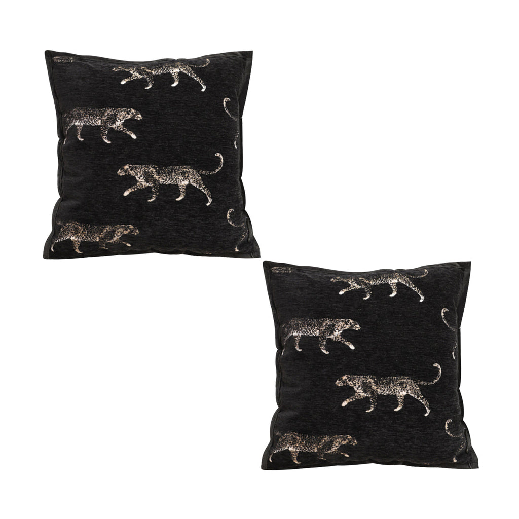 SOGA 2X 50cm Black Throw Pillow Elegant Decorative Cushion Living Room Modern Home Decor $ 133.90