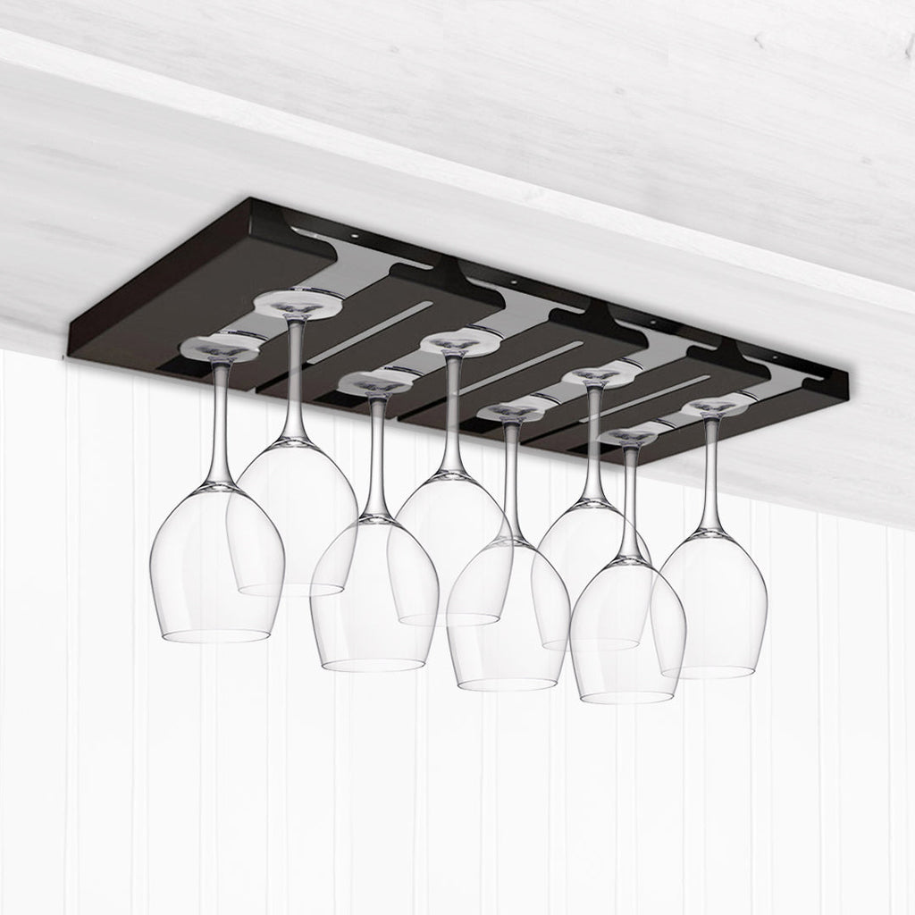 SOGA 33.3cm Wine Glass Holder Hanging Stemware Storage Organiser Kitchen Bar Restaurant Decoration $ 55.50