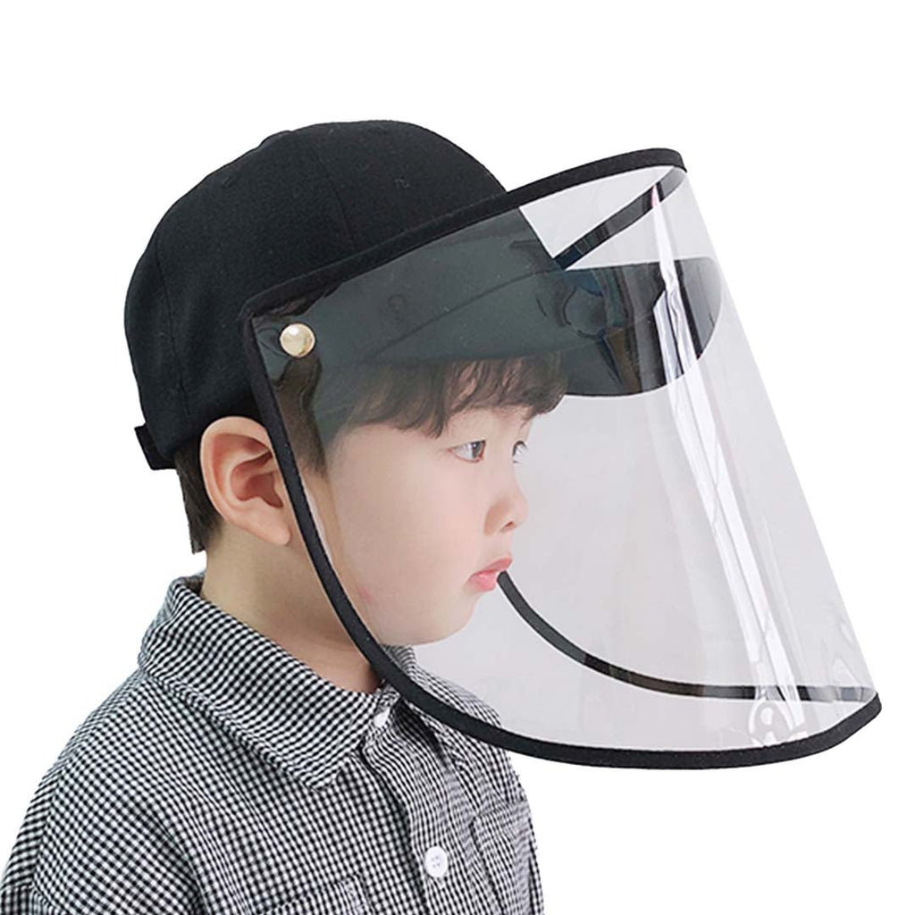 Black Outdoor Protective Hat for Kids