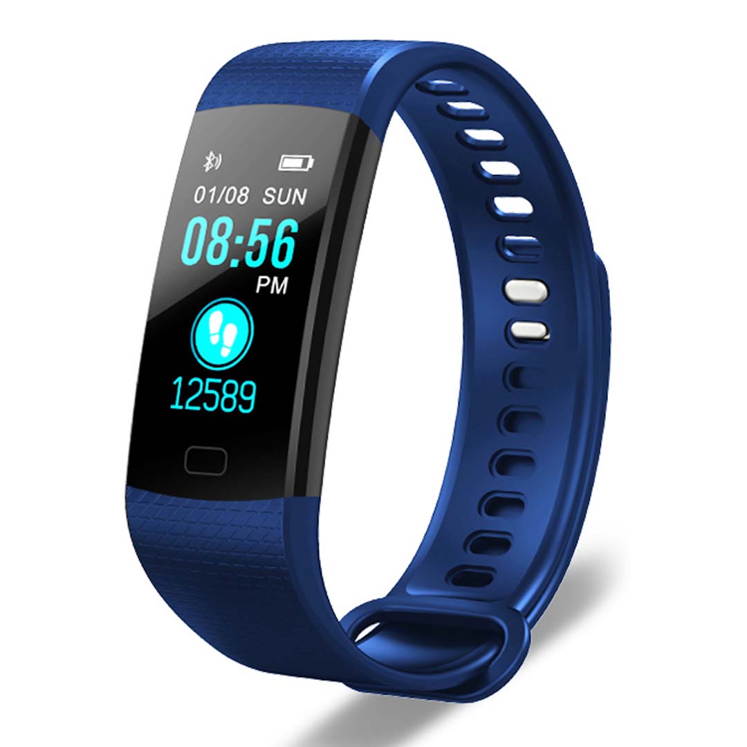 SOGA Sport Smart Watch Health Fitness Wrist Band Bracelet Activity Tracker Blue $ 66.90
