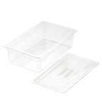 SOGA 150mm Clear Gastronorm GN Pan 1/1 Food Tray Storage with Lid $ 61.50