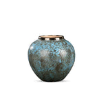 SOGA 21x22cm Light Blue Small Ceramic Flower Vase Elegant Living Room Home Decor $ 77.90