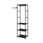 SOGA 45x35cm Hanging Clothes Rack Storage w/ 3 Layer Organizer Adjustable Shelves, Sturdy, Space-Saving $ 53.50