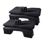 SOGA 2x Inflatable Car Mattress Portable Travel Camping Air Bed Rest Sleeping Bed Black $ 129.50