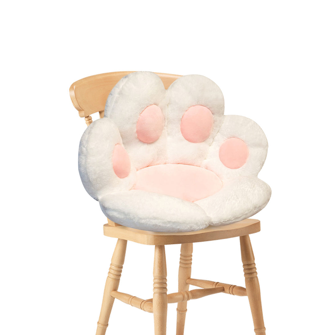 SOGA White Paw Shape Cushion Warm Lazy Sofa Decorative Pillow Backseat Plush Mat Home Decor $ 72.50