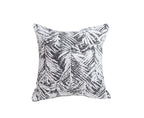 SOGA 50cm Elegant Beige Scrollwork Pattern Black Trim Decorative Throw Pillow $ 62.50