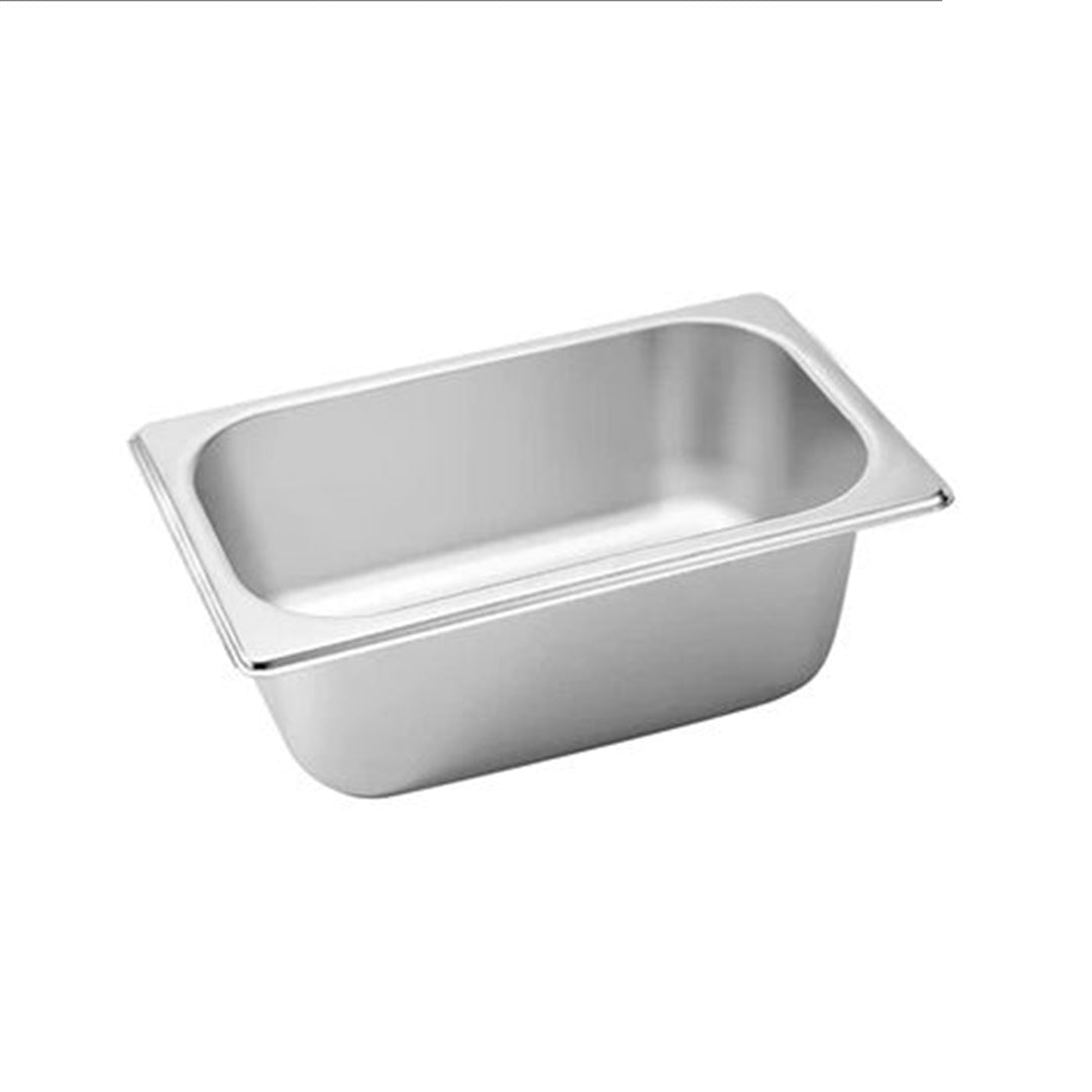 SOGA Gastronorm GN Pan Full Size 1/3 GN Pan 10cm Deep Stainless Steel Tray $ 29.90