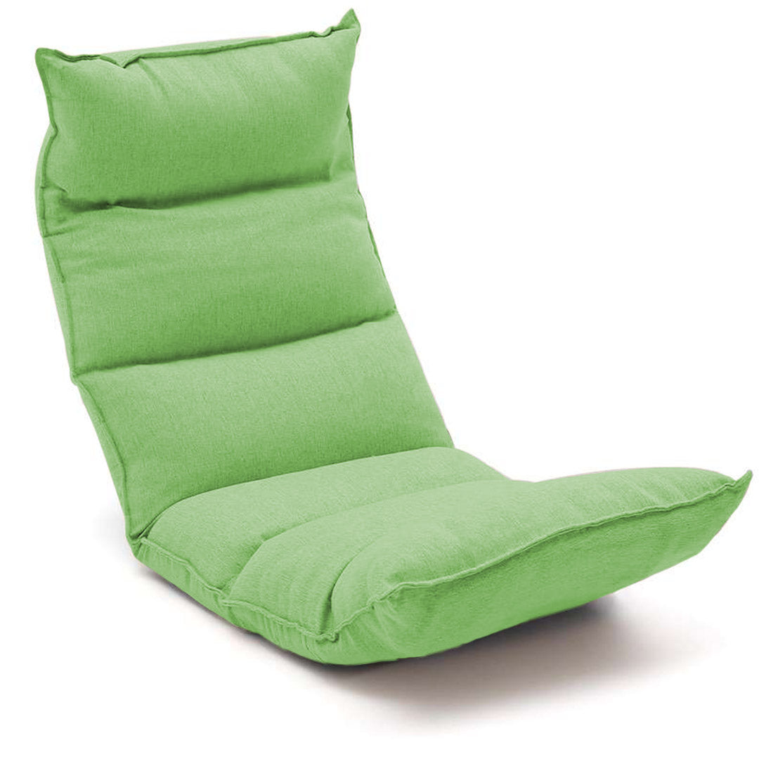 SOGA Foldable Tatami Floor Sofa Bed Meditation Lounge Chair Recliner Lazy Couch Green $ 159.90