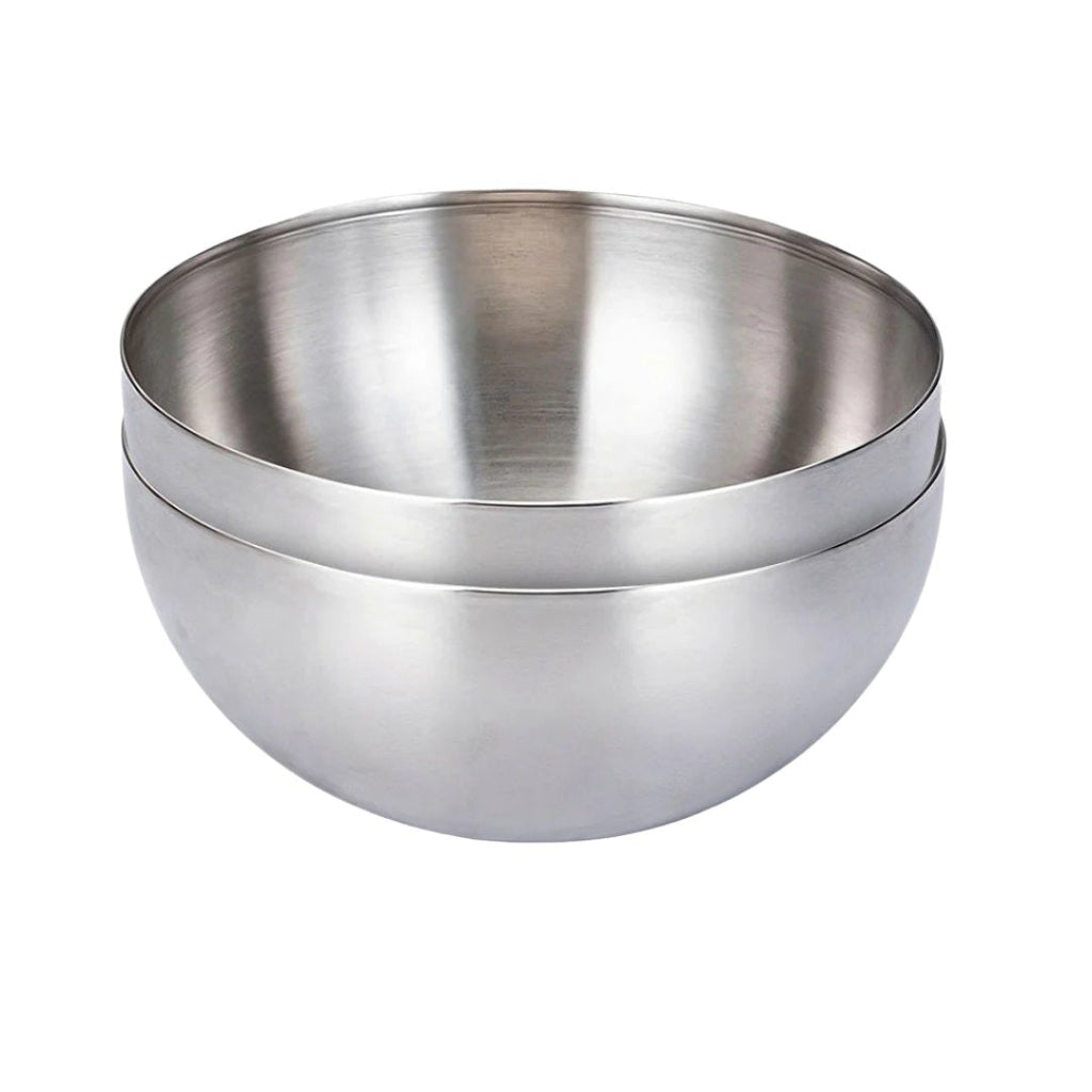 SOGA 15cm Elegant Silver Salad Bowl with Model 201 A Versatile Kitchen Essential $ 46.90