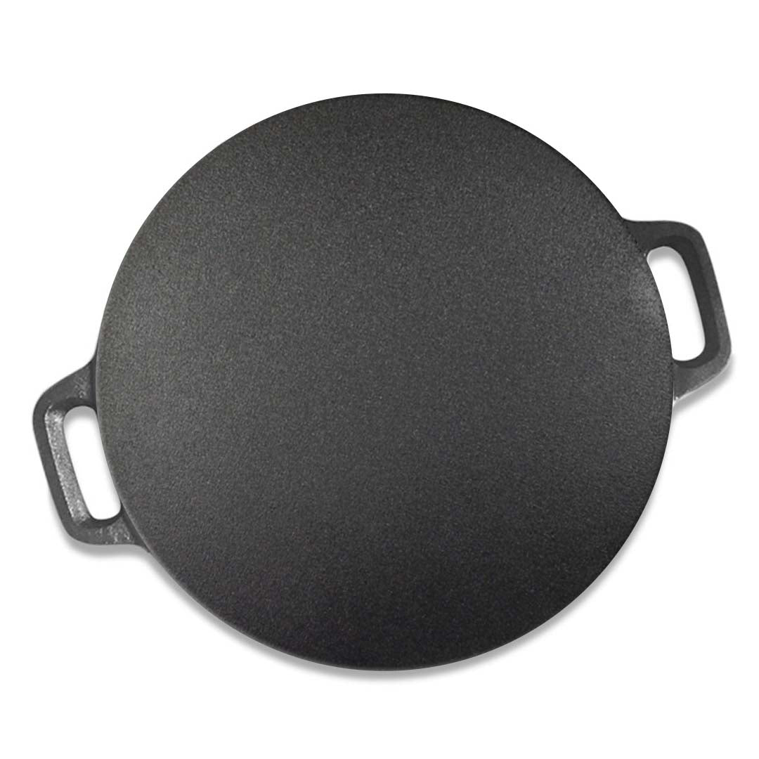 SOGA 40x33cm Cast Iron Induction Crepes Pan Baking Cookie Pancake Pizza Bakeware $ 111.50