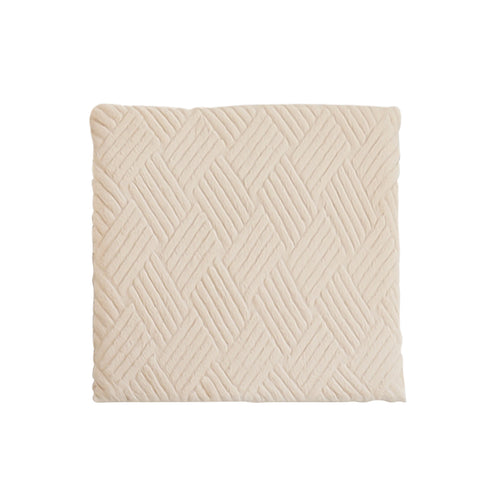 SOGA Beige Chevron Cushion – Soft Plush Backrest Pillow for Home & Office $ 51.50