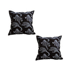 SOGA 2X 45cm Throw Pillow Black Leopard Light Luxury Decorative Cushion for Living Room $ 101.50