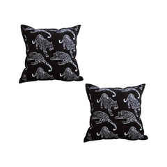 SOGA 2X 45cm Throw Pillow Black Leopard Light Luxury Decorative Cushion for Living Room $ 101.50