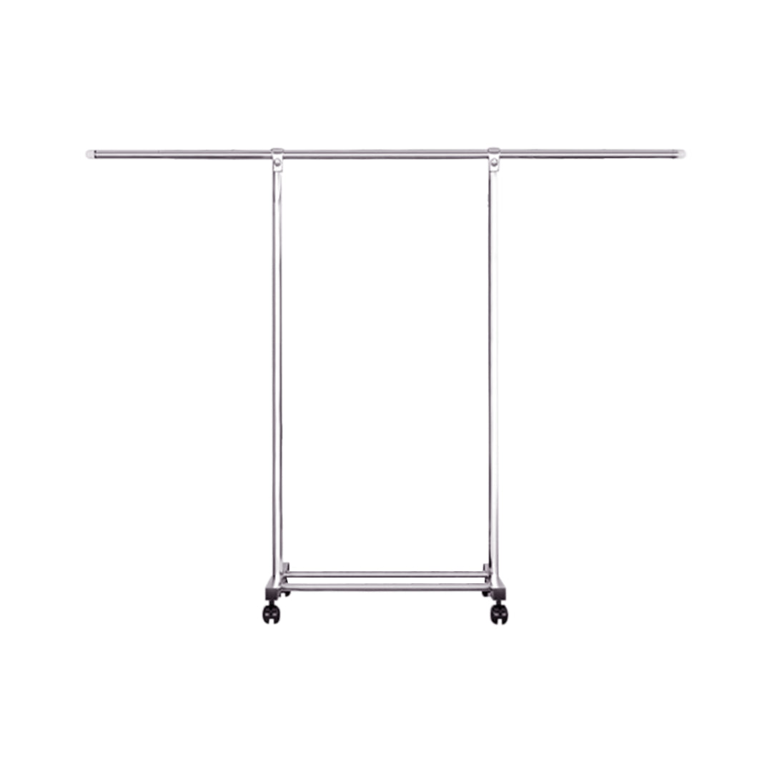SOGA 180cm Stainless Steel Floor-Standing Clothes Rack - Durable and Space-Saving Laundry Organizer $ 85.50