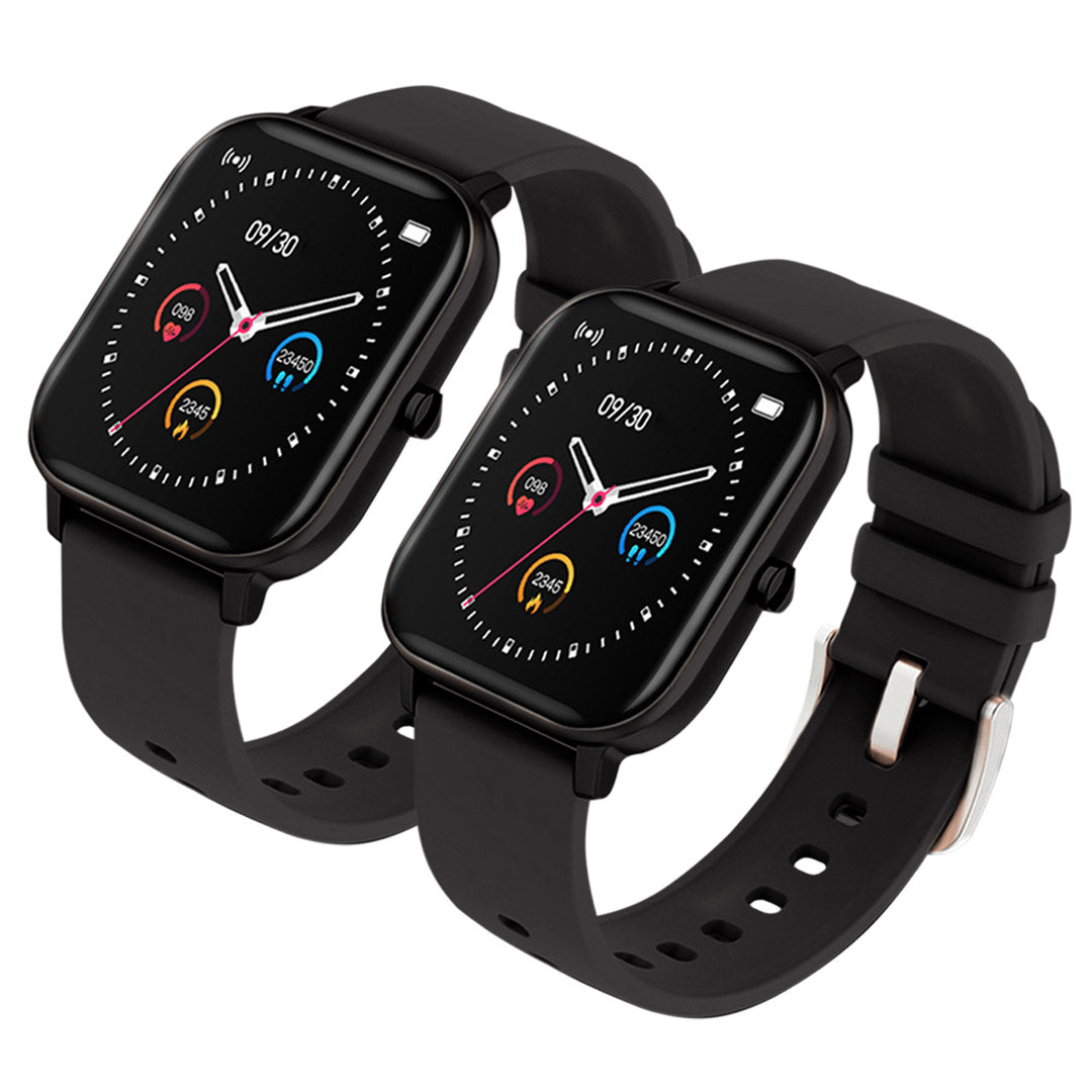 SOGA 2X Waterproof Fitness Smart Wrist Watch Heart Rate Monitor Tracker P8 Black $ 155.50