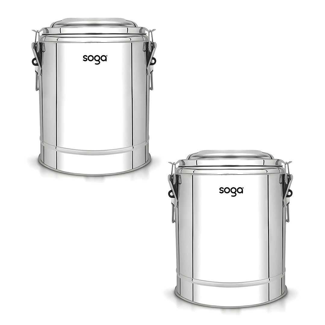 SOGA 2X 40L Stainless Steel Insulated Stock Pot Hot & Cold Beverage Container $ 431.50