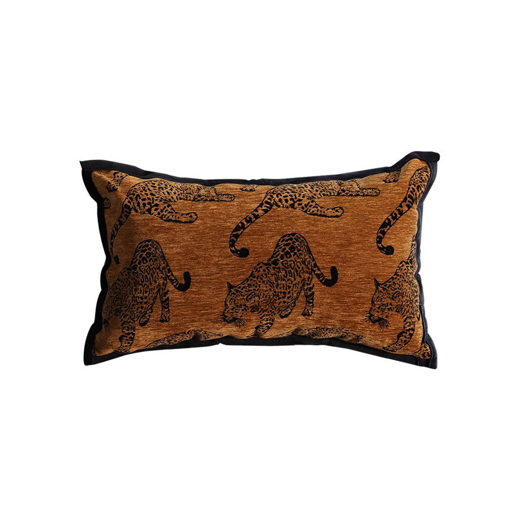 SOGA 30cm Throw Pillow Dark Brown Leopard Lumbar Decorative Cushion for Living Room $ 52.50