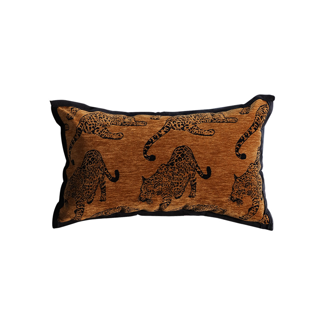 SOGA 30cm Throw Pillow Dark Brown Leopard Lumbar Decorative Cushion for Living Room $ 52.50